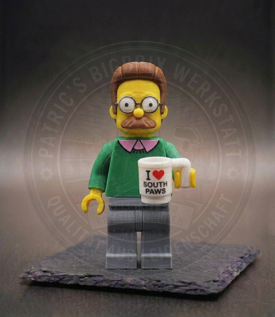 BigBrix Figur The Simpsons - Ned Flanders