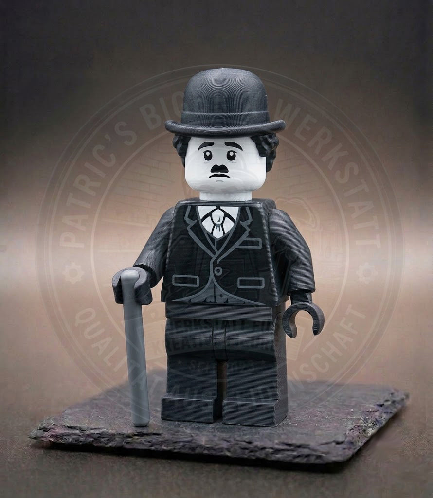 BigBrix Figur BigBrix – Charlie Chaplin