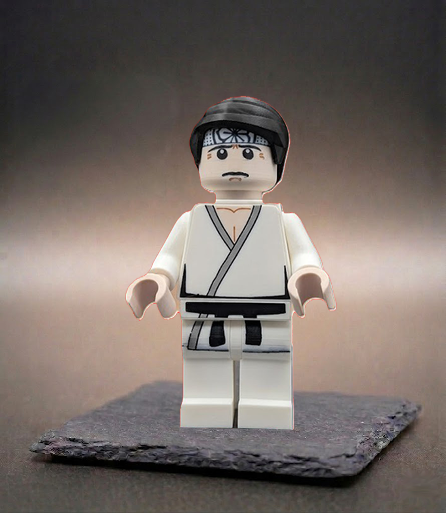Daniel LaRusso Cobra Kai Karate Kid BigBrix Figur
