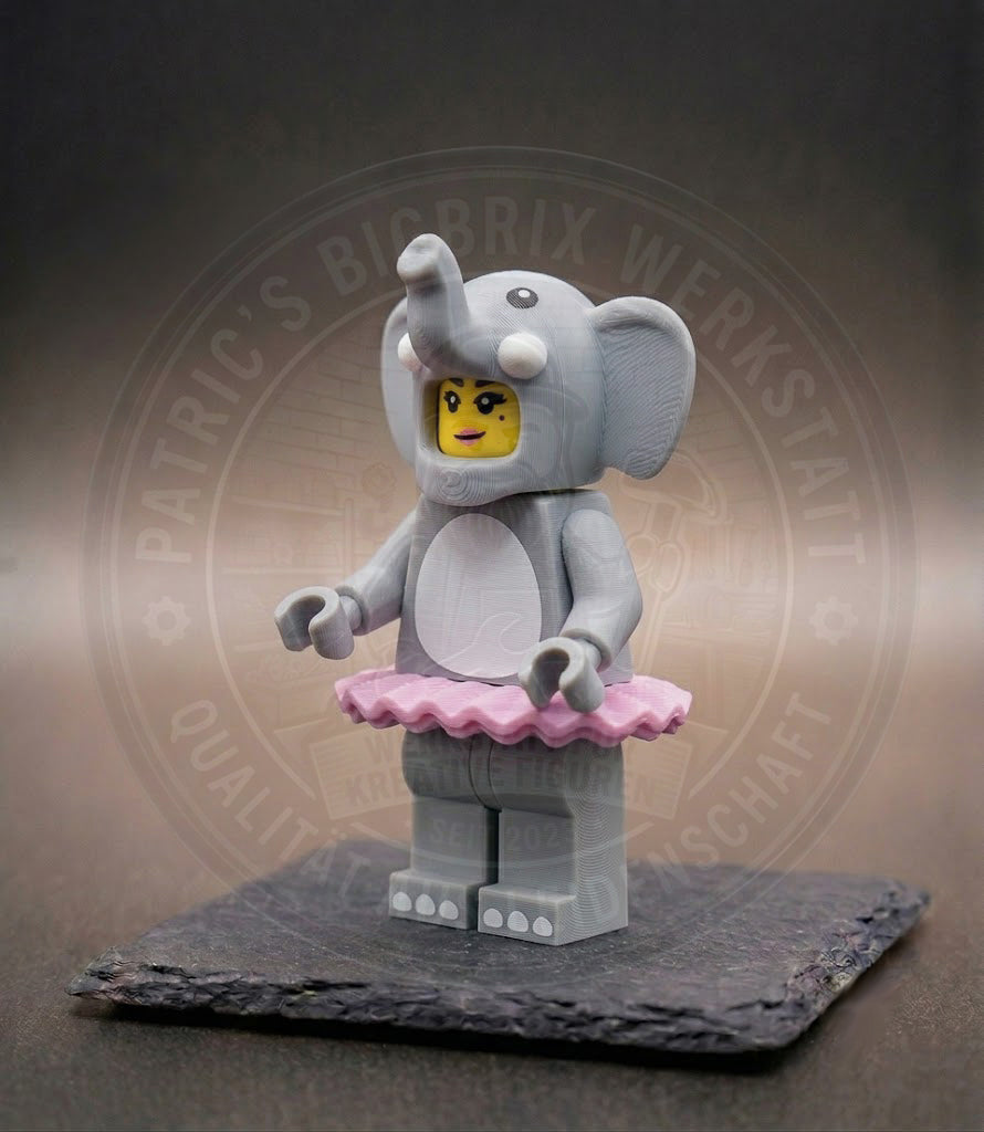 BigBrix Figur Elephant Girl
