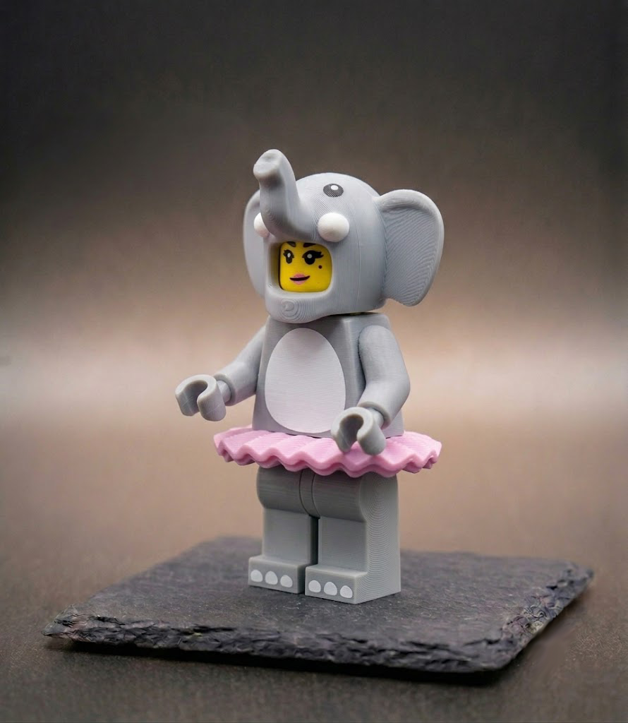 BigBrix Figur Elephant Girl