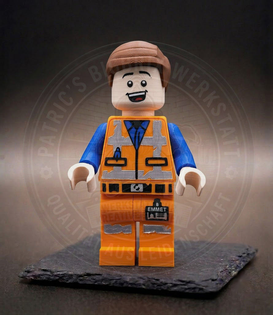 Emmet The Lego Movie BigBrix Figur Klemmbaustein