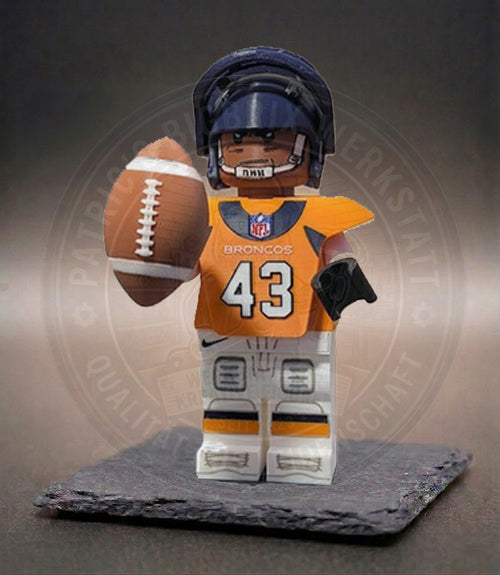 Denver Broncos Footballer NFL BigBrix Figur Klemmbaustein