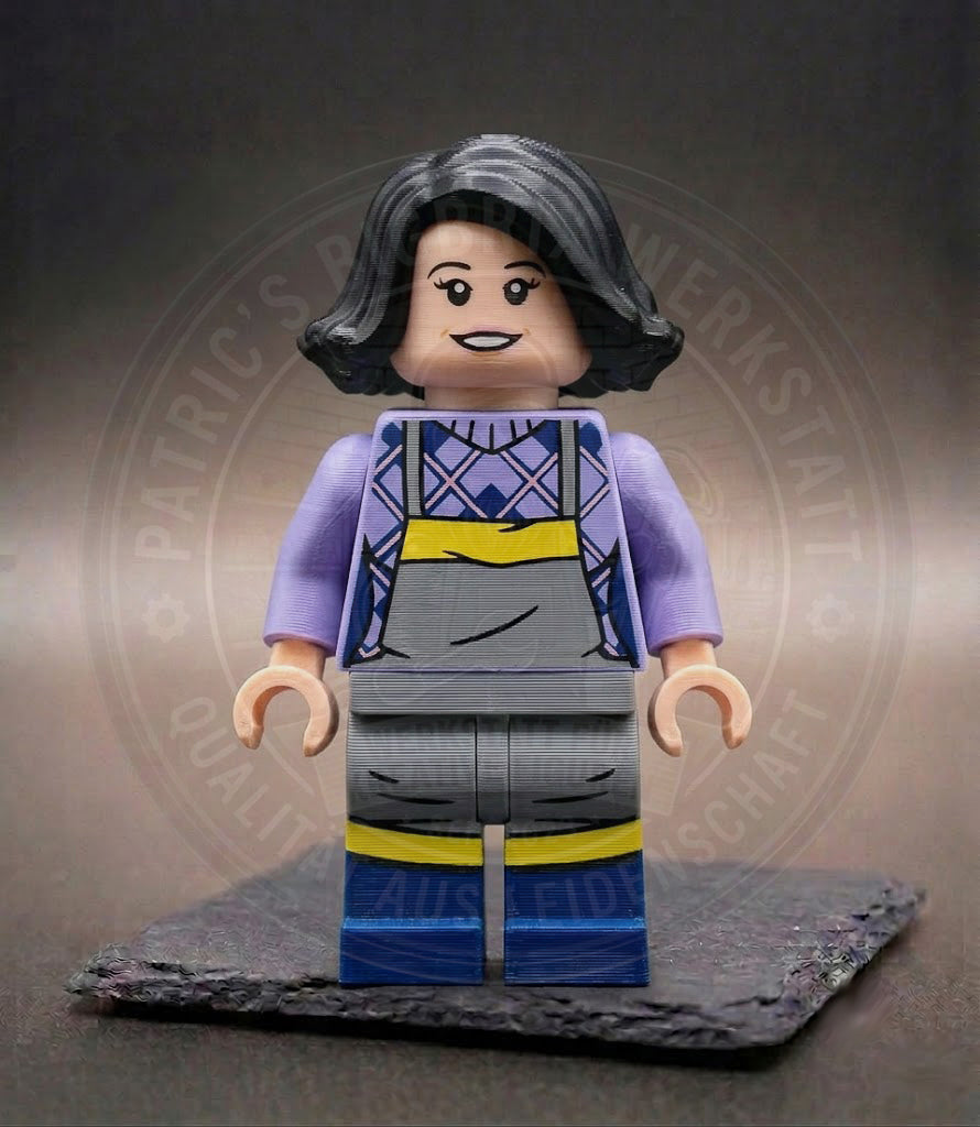 Monica Geller Friends BigBrix Figur Klemmbaustein