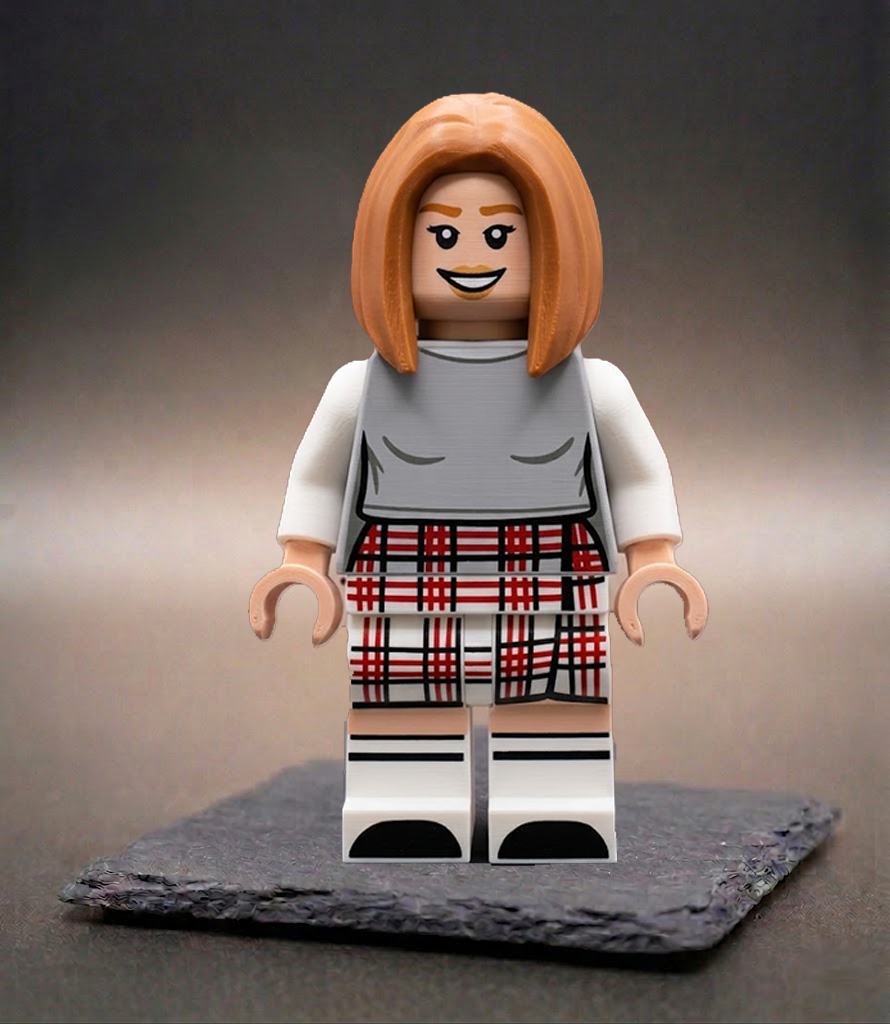 Rachel Green Friends BigBrix Figur Klemmbaustein