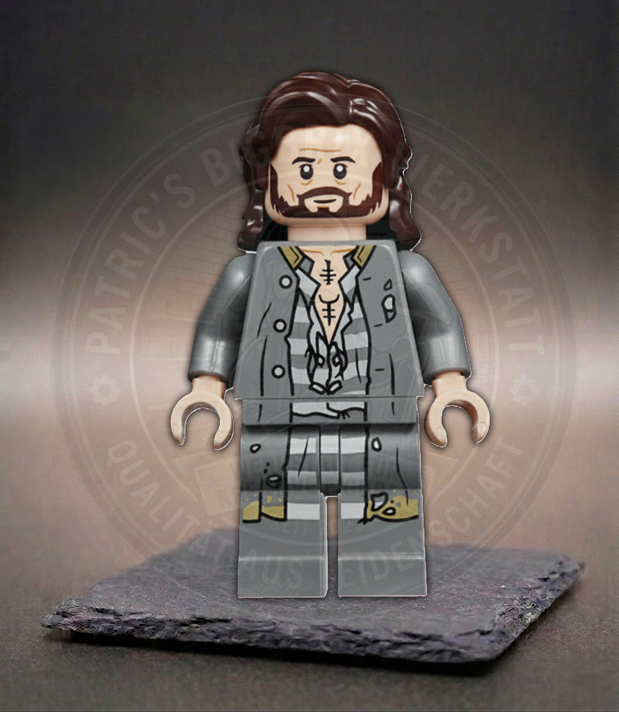 BigBrix Figur Sirius Black Azkaban Outfit – Harry Potter Klemmbaustein Sammlerstück