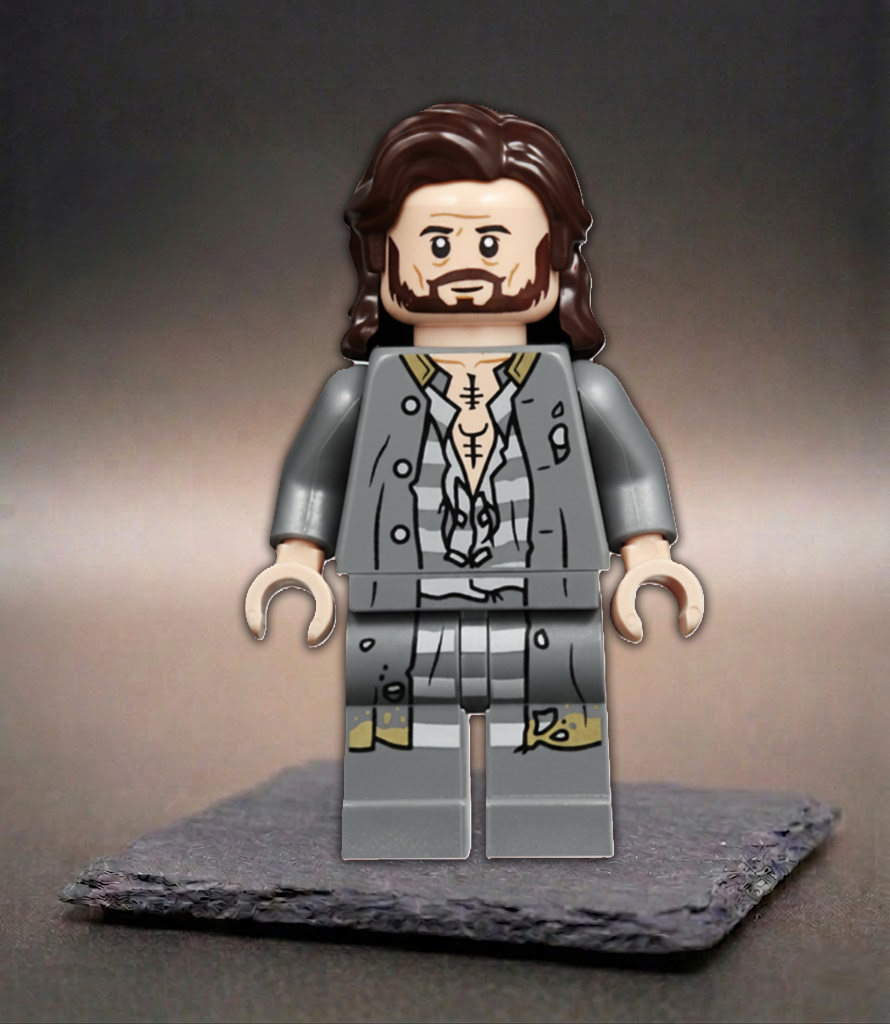 BigBrix Figur Sirius Black Azkaban Outfit – Harry Potter Klemmbaustein Sammlerstück