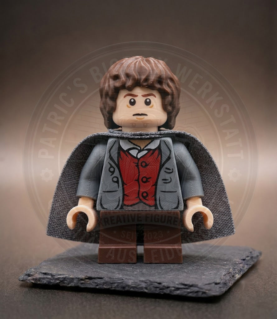 Frodo Beutlin Herr der Ringe BigBrix Figur Klemmbaustein