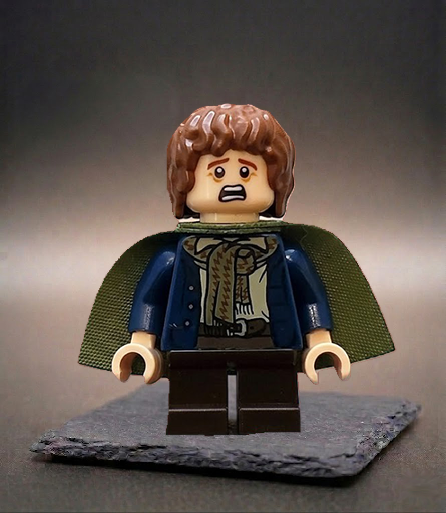 Pippin Herr der Ringe BigBrix Figur Klemmbaustein