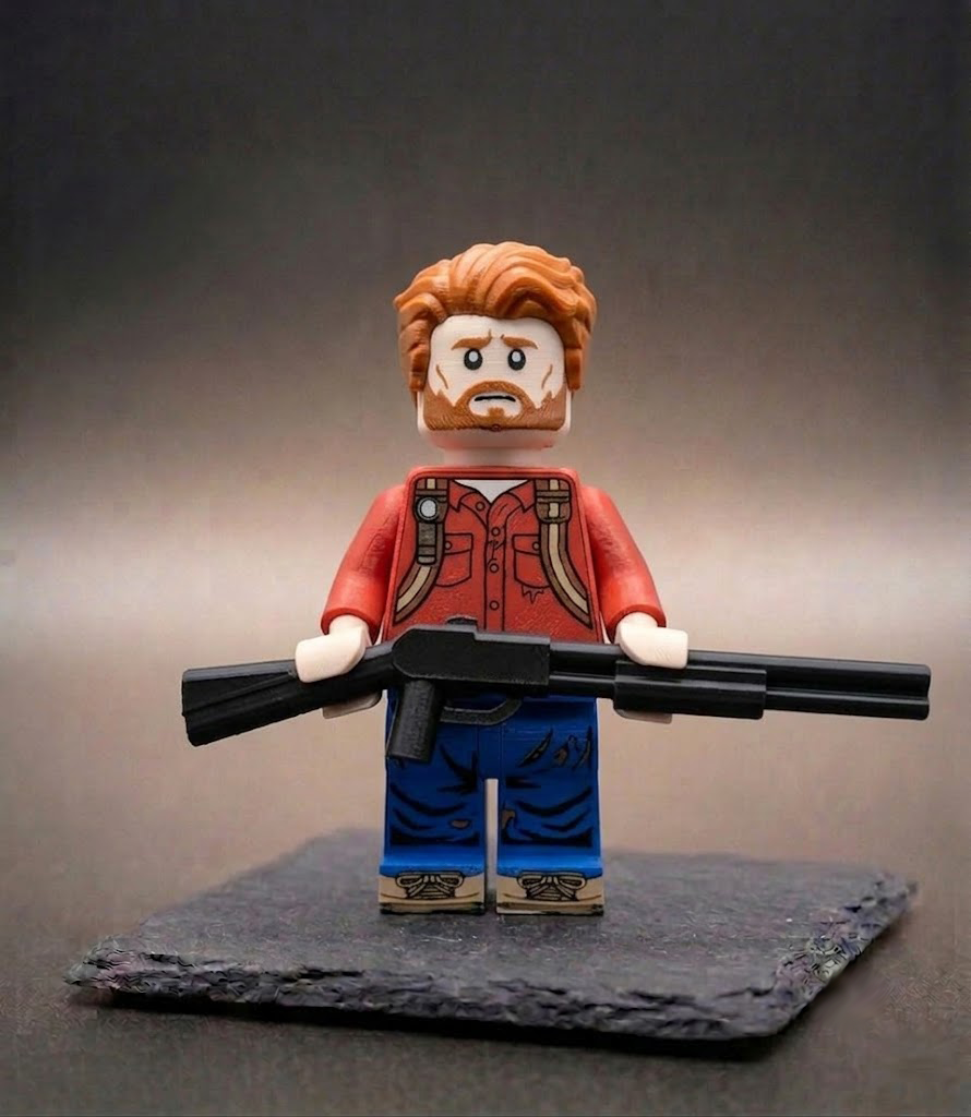 Joel Miller The Last of Us BigBrix Figur Klemmbaustein