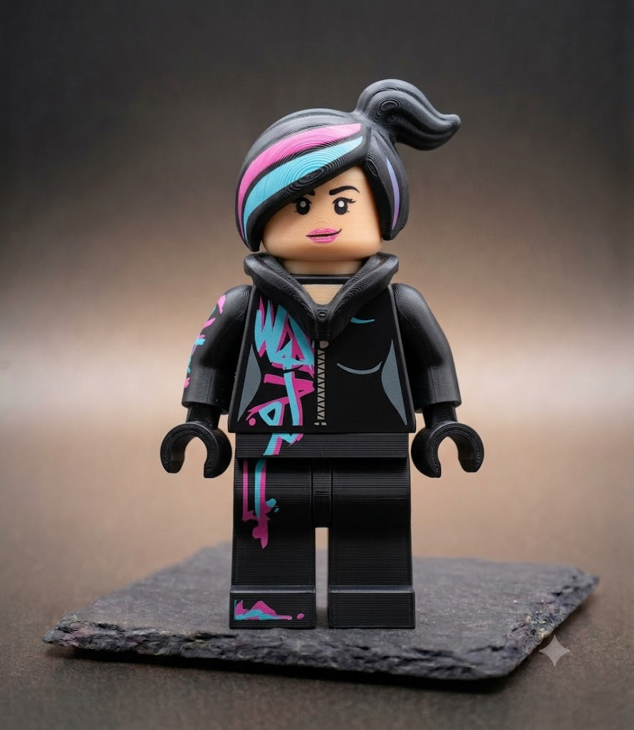 Wyldstyle Lucy The Lego Movie BigBrix Figur Klemmbaustein