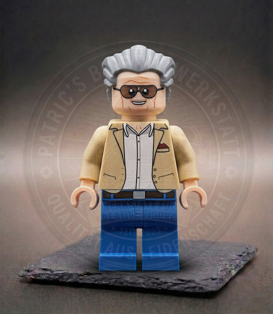 Stan Lee Marvel BigBrix Figur Klemmbaustein
