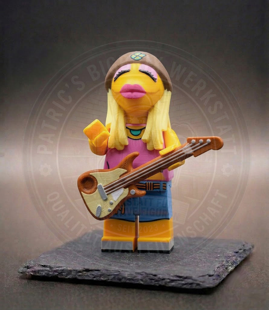 Janice Muppet Show Electric Mayhem BigBrix Figur Klemmbaustein