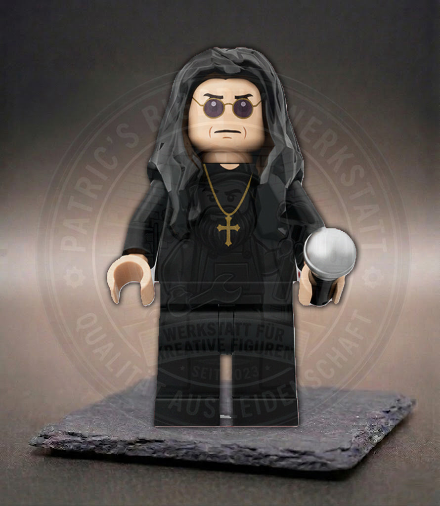 BigBrix Figur Ozzy Osbourne – Musik Klemmbaustein Sammlerstück
