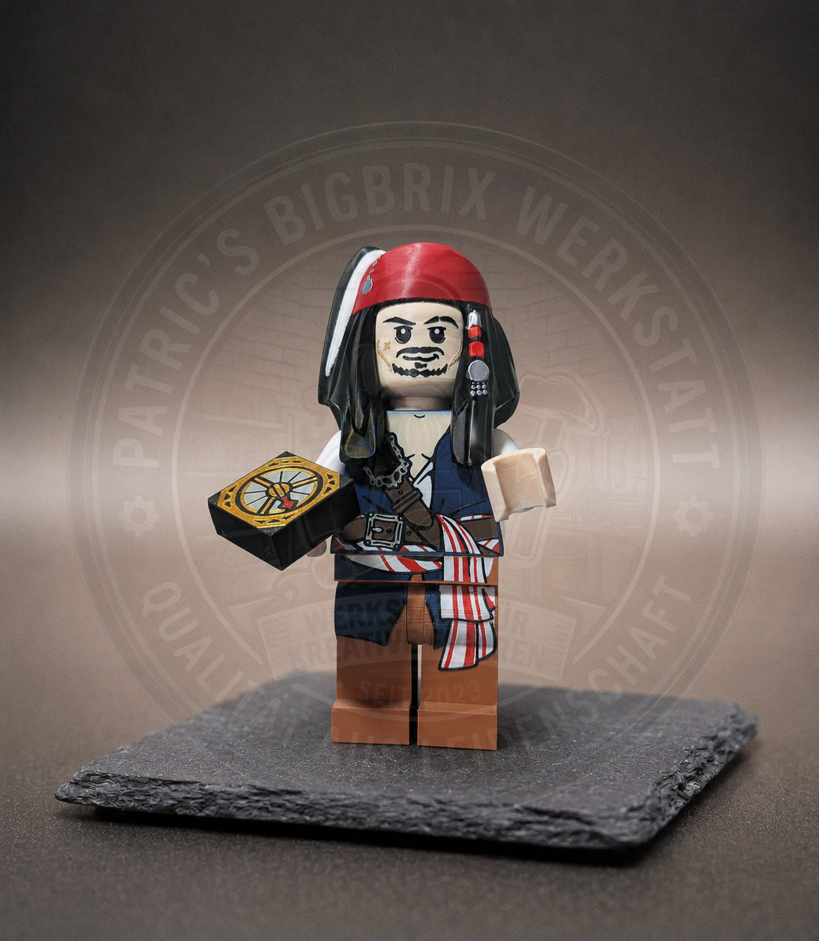 Jack Sparrow Pirates of the Caribbean BigBrix Figur Klemmbaustein