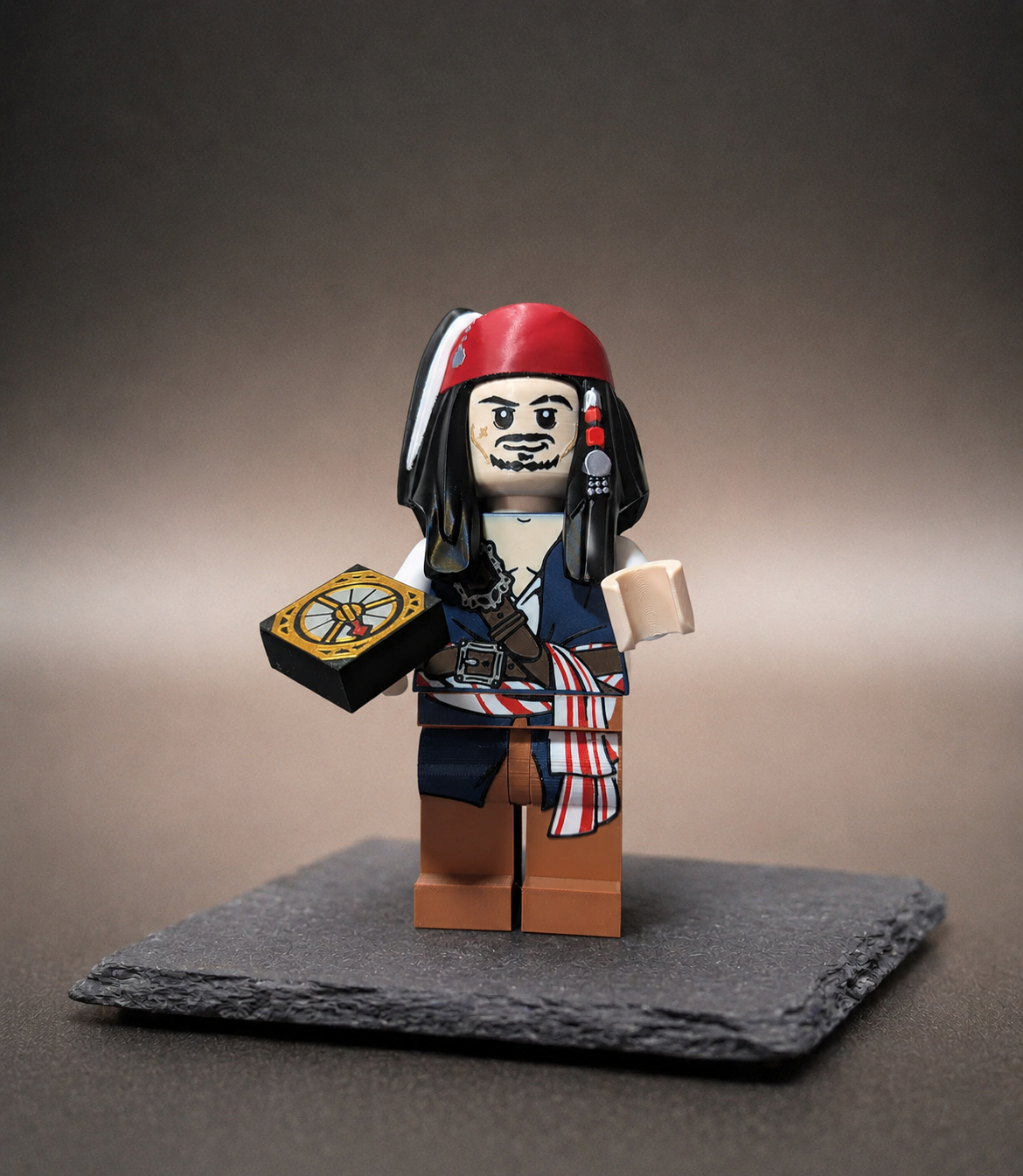 Jack Sparrow Pirates of the Caribbean BigBrix Figur Klemmbaustein