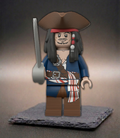 BigBrix Figur Jack Sparrow – Pirates of the Caribbean Klemmbaustein Sammlerstück