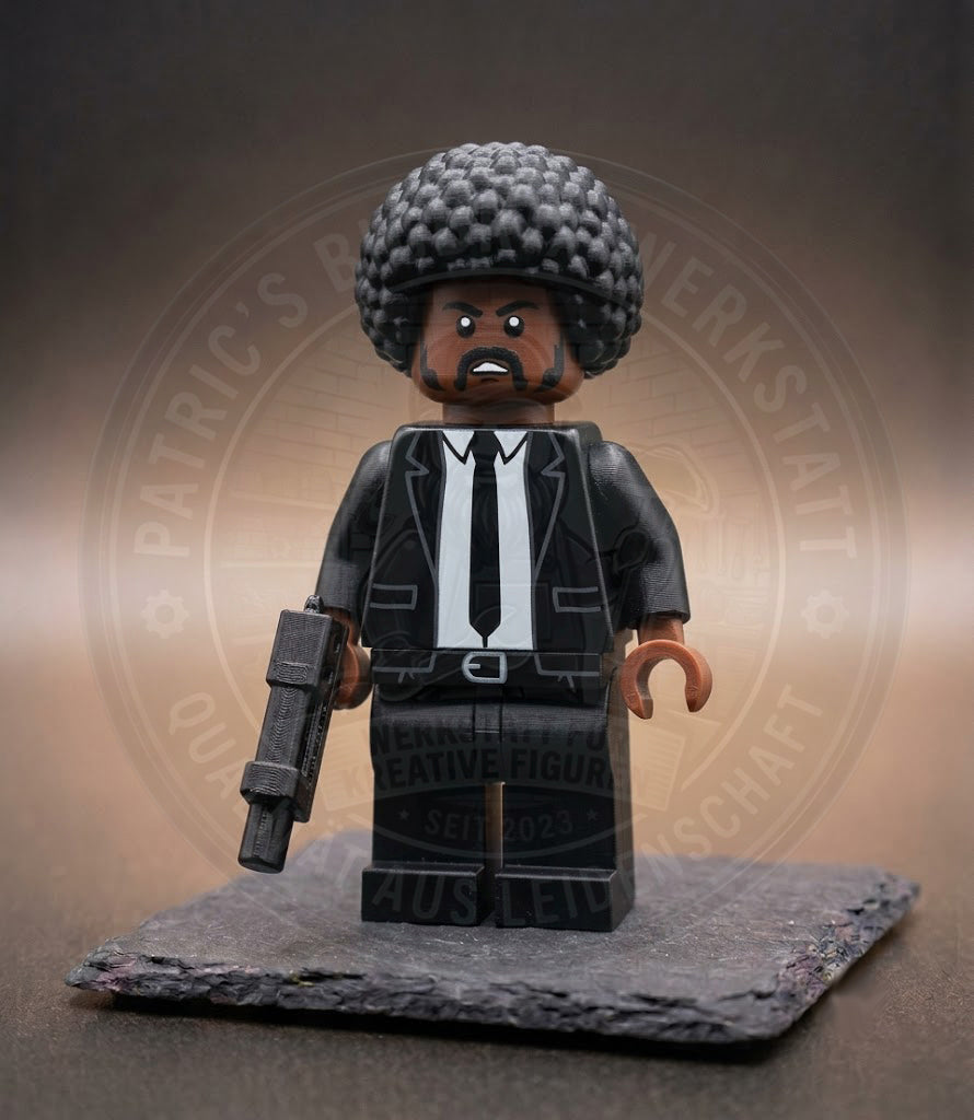 Jules Winnfield Pulp Fiction BigBrix Figur Klemmbaustein