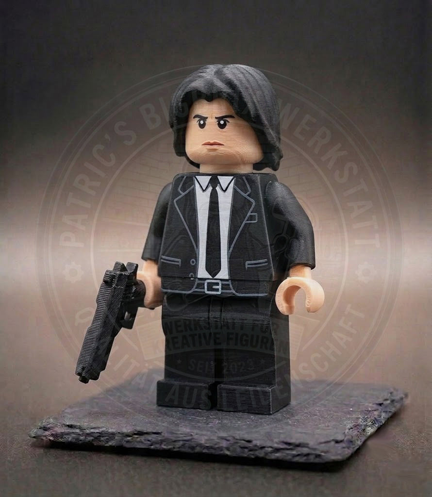 Vincent Vega Pulp Fiction BigBrix Figur Klemmbaustein