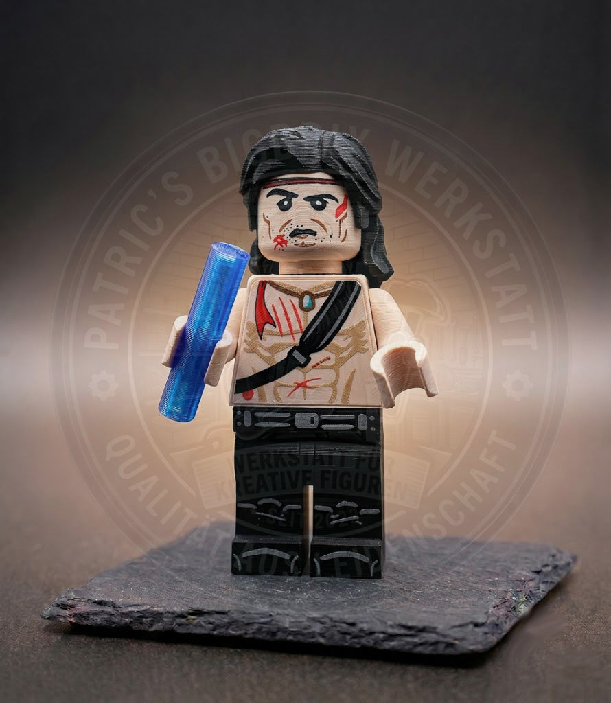 Rambo John Rambo BigBrix Figur Klemmbaustein Kultfilm