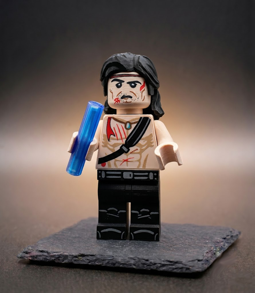 Rambo John Rambo BigBrix Figur Klemmbaustein Kultfilm