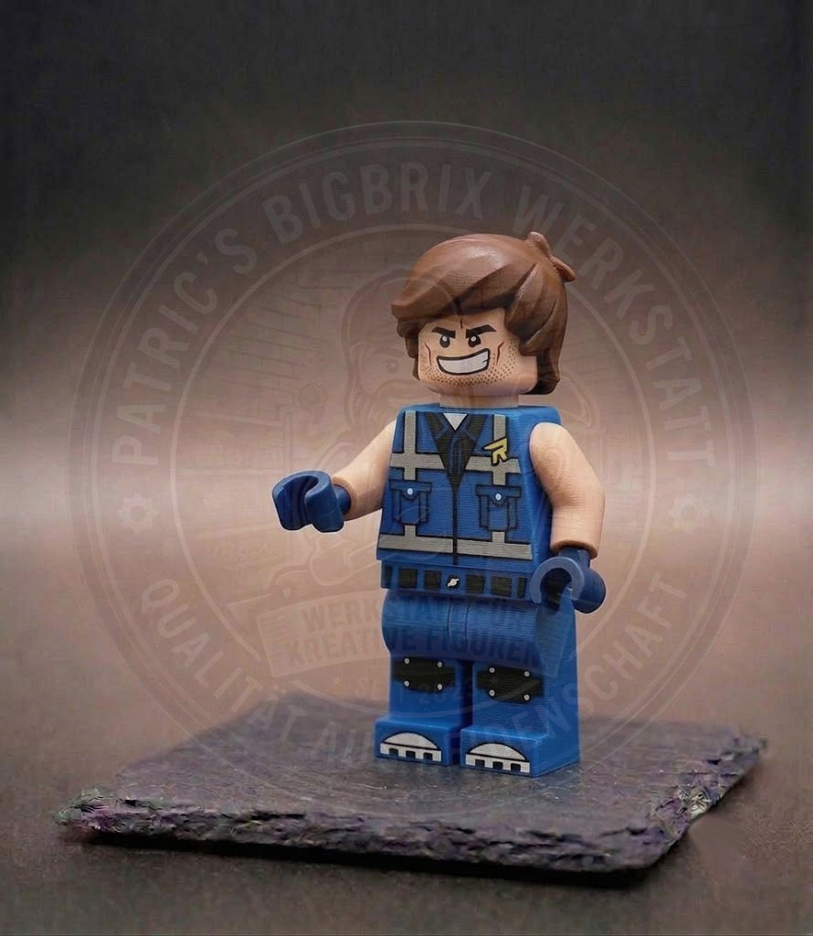 BigBrix Figur Rex Dangervest
