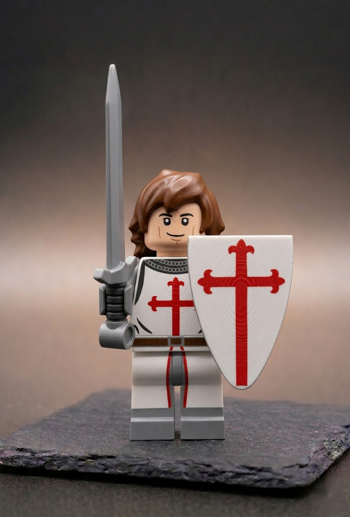 BigBrix Figur Ritter der Kokosnuss - Sir Galahad