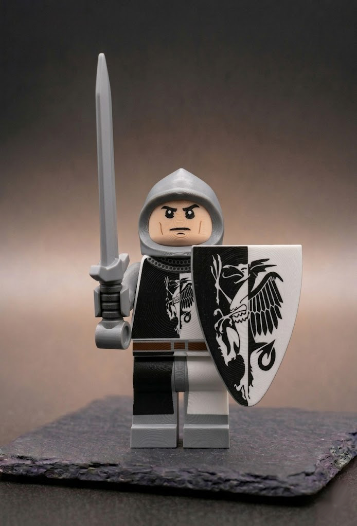 BigBrix Figur Ritter der Kokosnuss - Sir Lancelot