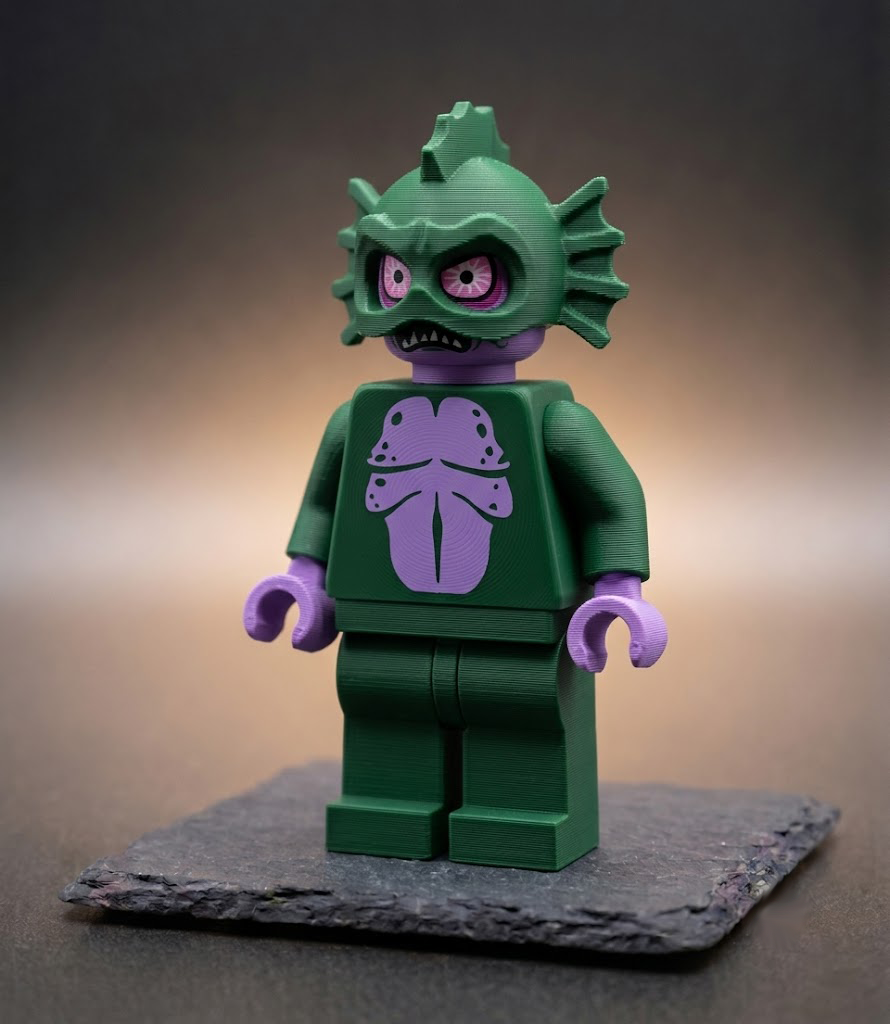 Sumpfmonster Scooby-Doo BigBrix Figur Klemmbaustein Schurke