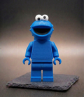 BigBrix Figur Sesamstraße - Krümelmonster