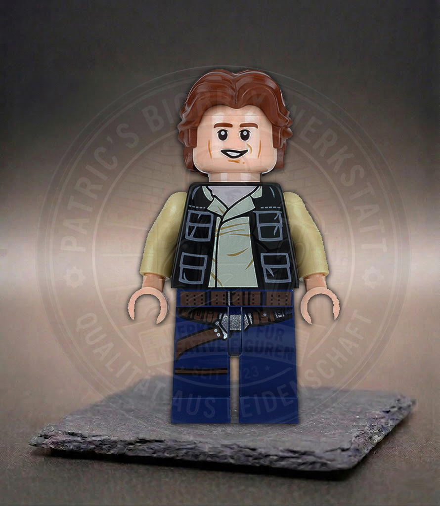 BigBrix Figur Han Solo – Star Wars Klemmbaustein Sammlerstück