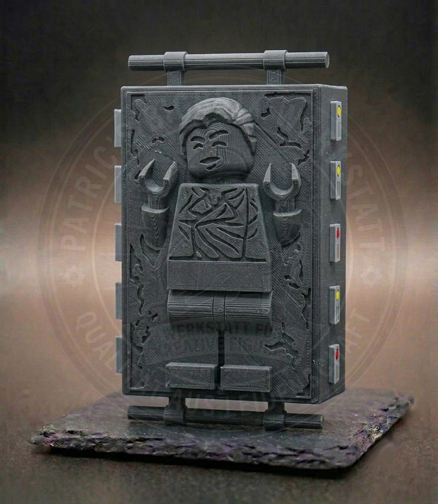 BigBrix Figur Star Wars - Han Solo in Karbonit