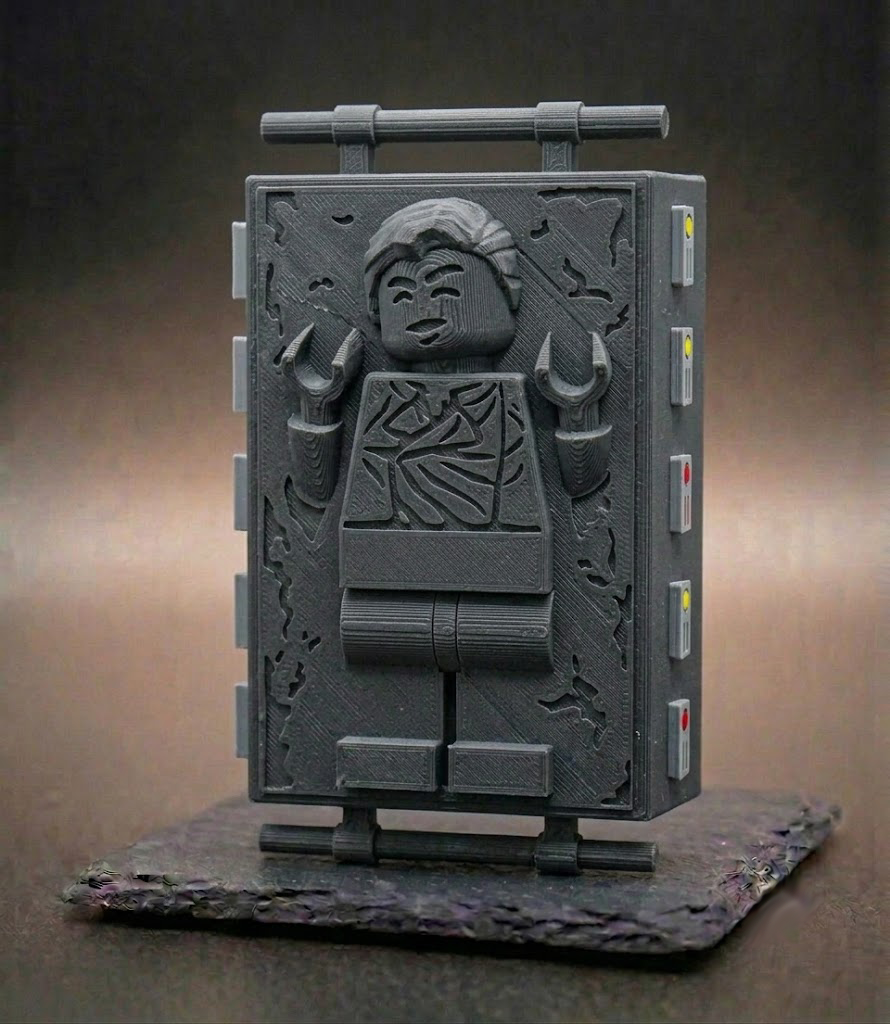 BigBrix Figur Star Wars - Han Solo in Karbonit