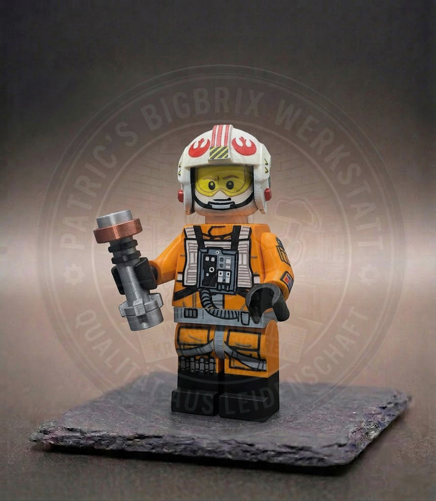 BigBrix Figur Star Wars - Luke X-Wing Outfit