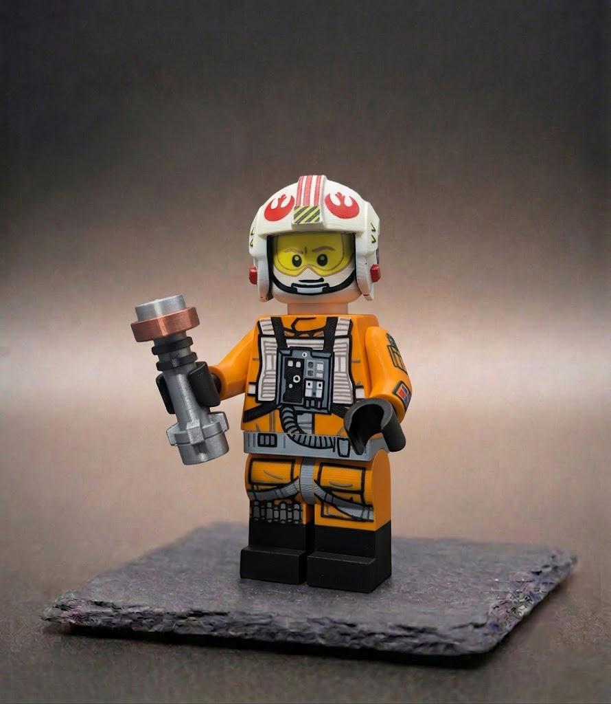 BigBrix Figur Star Wars - Luke X-Wing Outfit