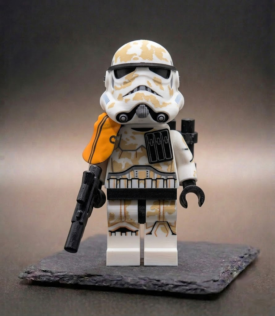 Sandtrooper Star Wars BigBrix Figur Klemmbaustein Wüstensoldat
