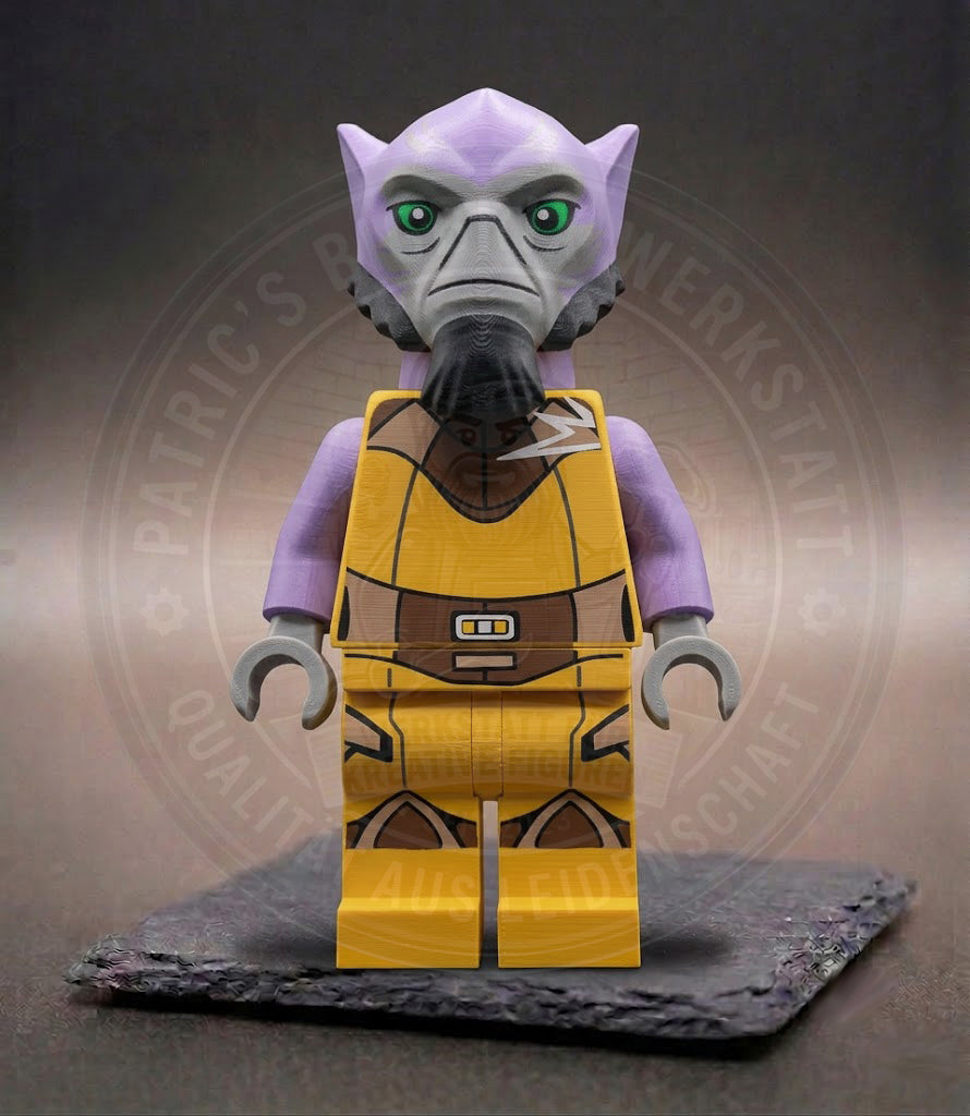 Zeb Orrelios Star Wars Rebels BigBrix Figur Klemmbaustein Lasat