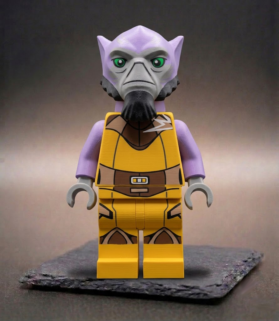 Zeb Orrelios Star Wars Rebels BigBrix Figur Klemmbaustein Lasat