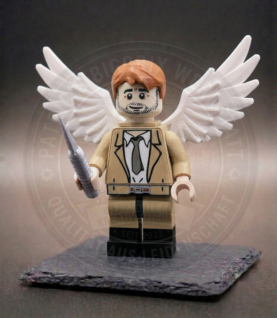 Castiel Supernatural BigBrix Figur Klemmbaustein Engel Trenchcoat