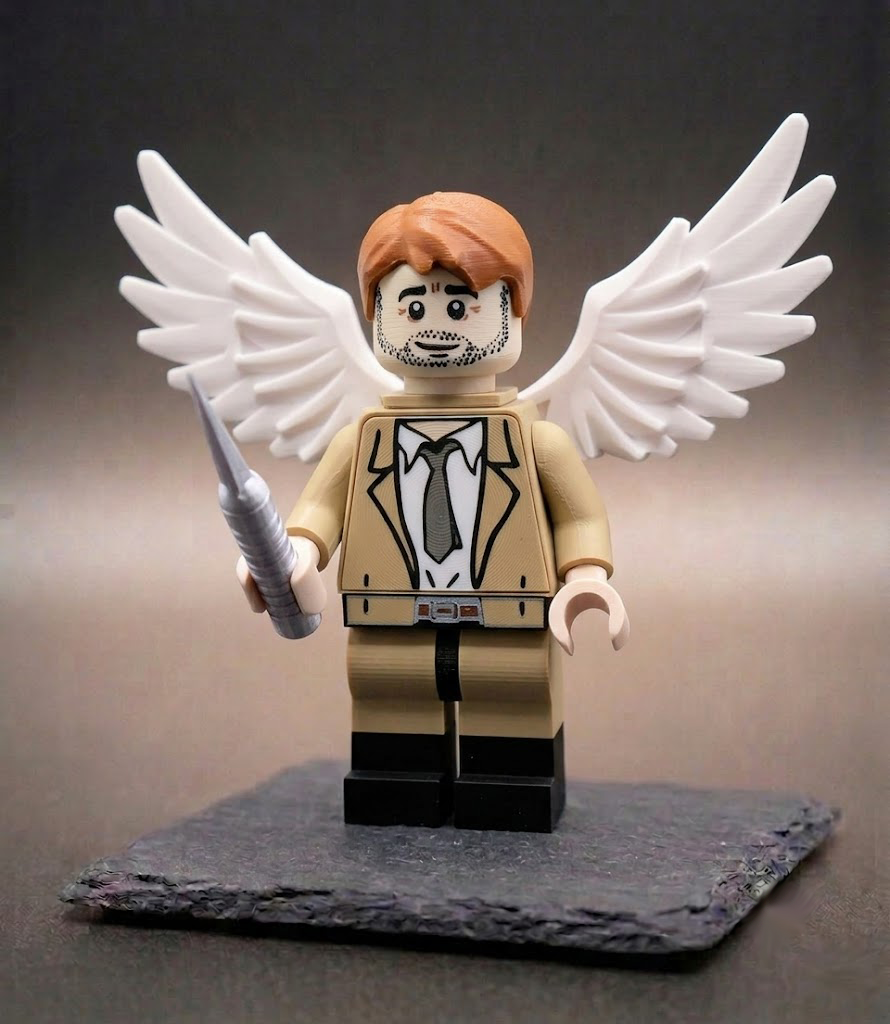 Castiel Supernatural BigBrix Figur Klemmbaustein Engel Trenchcoat