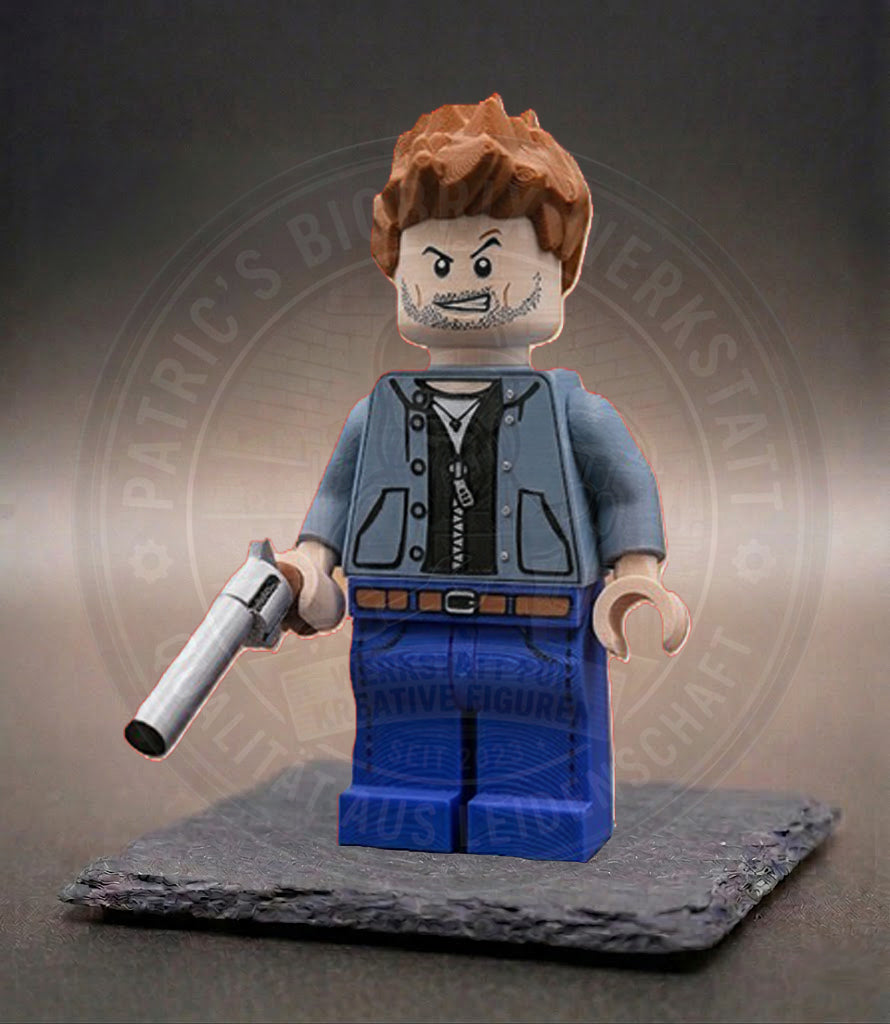 Dean Winchester Supernatural BigBrix Figur Klemmbaustein Jäger