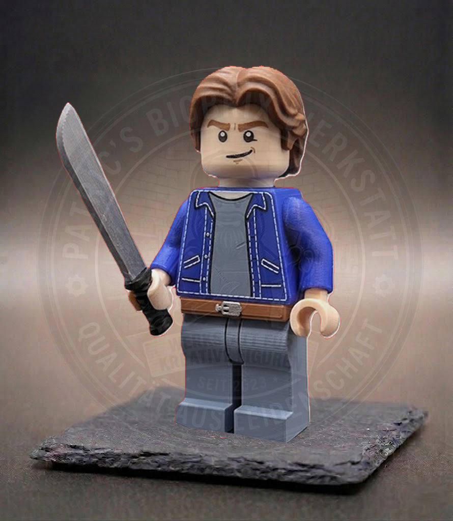 Sam Winchester Supernatural BigBrix Figur Klemmbaustein Jäger