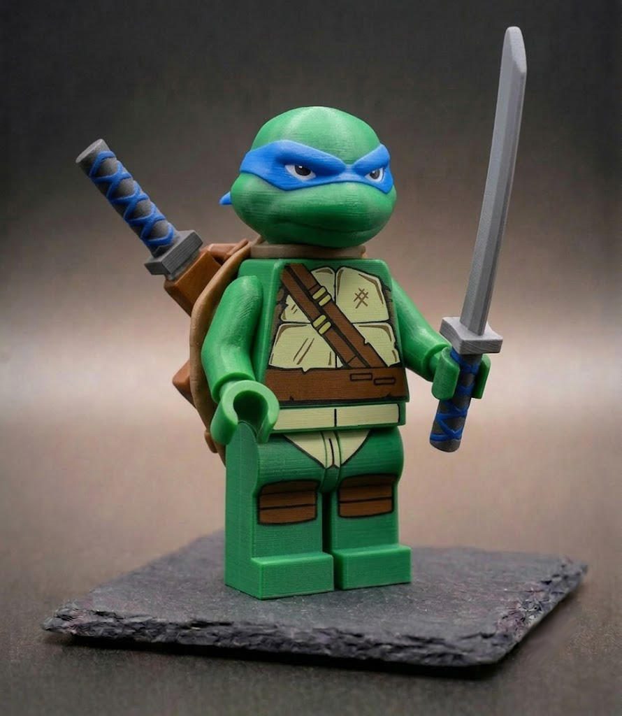 BigBrix Figur TMNT – Leonardo