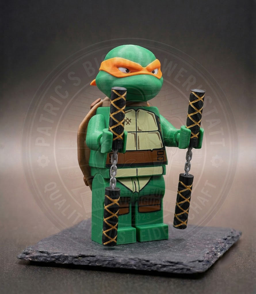 BigBrix Figur TMNT – Michelangelo