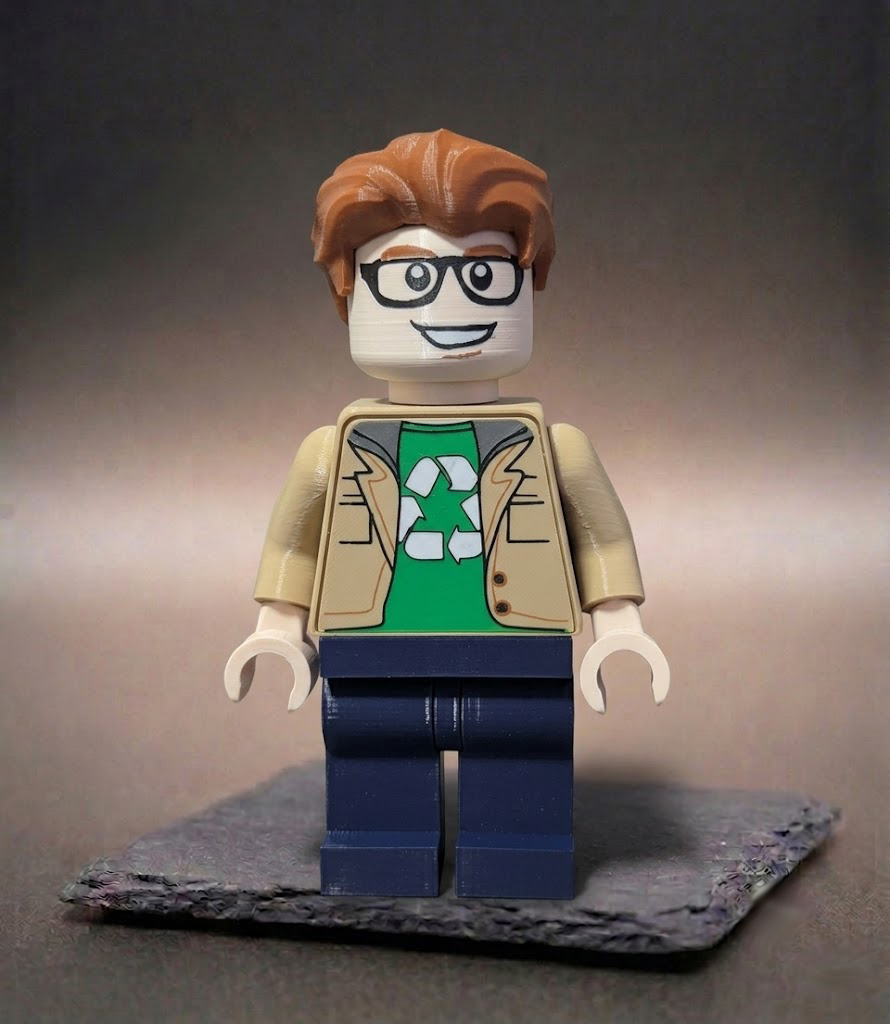 BigBrix Figur The Big Bang Theory Leonard Hofstadter