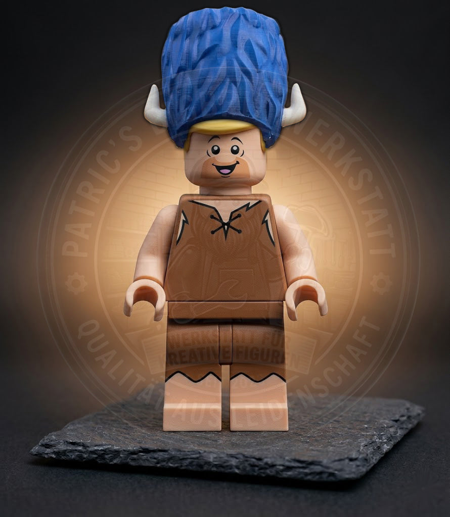 BigBrix Figur The Flintstones Barney Wasserbüffel Outfit