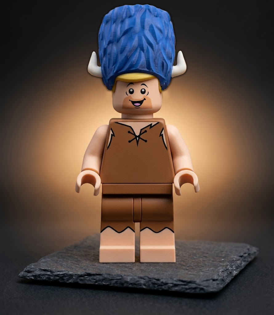 BigBrix Figur The Flintstones Barney Wasserbüffel Outfit