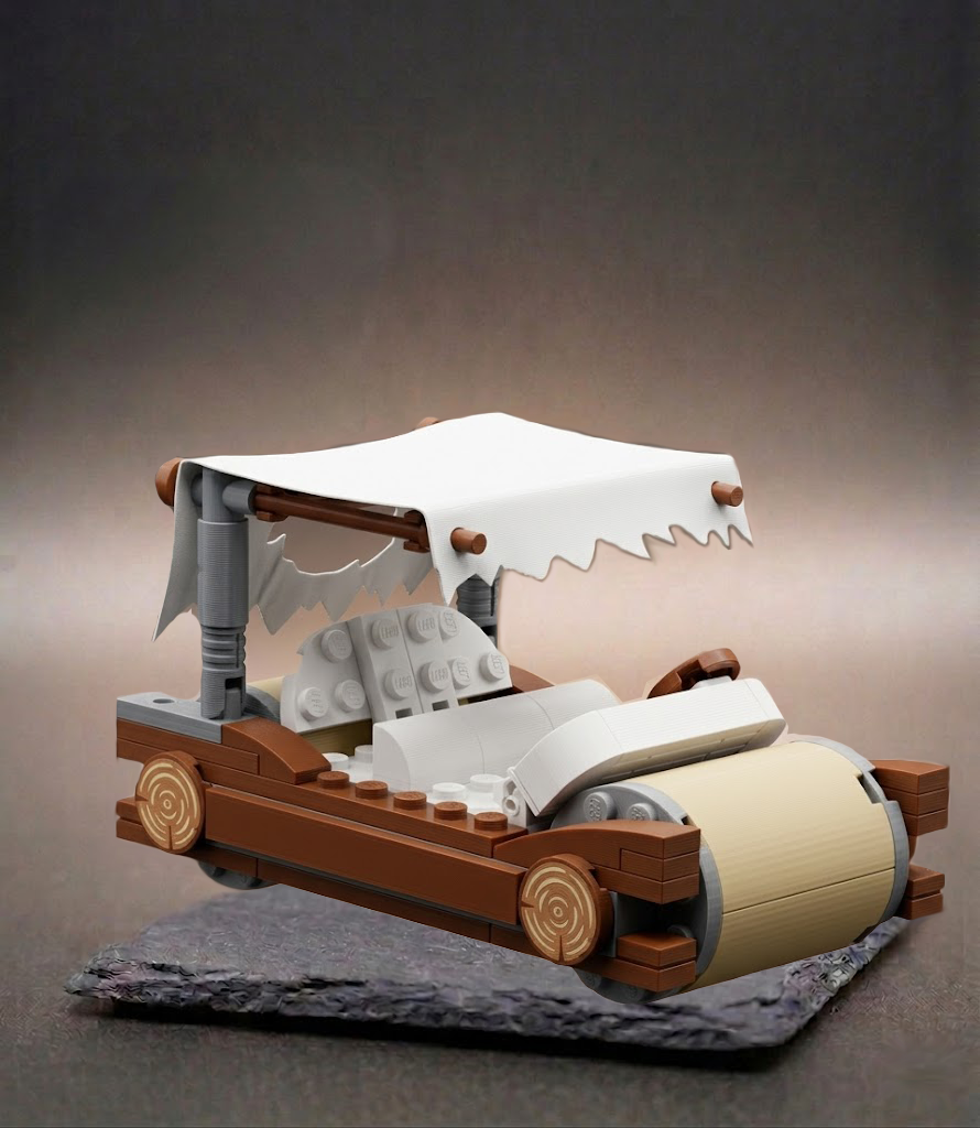 BigBrix Figur The Flintstones – Fred's Auto