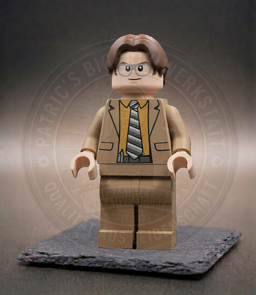 BigBrix Figur – Dwight Schrute
