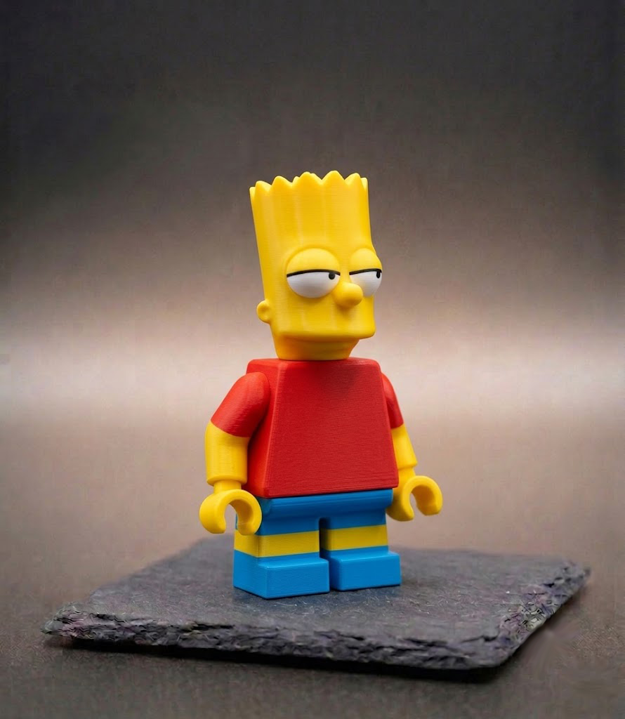 BigBrix Figur The Simpsons – Bart Simpson